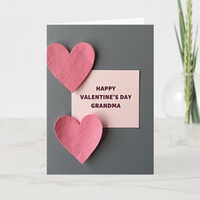 Heartfelt Vintage Grandma Card (Front)