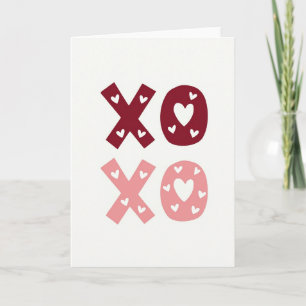 Heartfelt Xoxo Minimalist Card