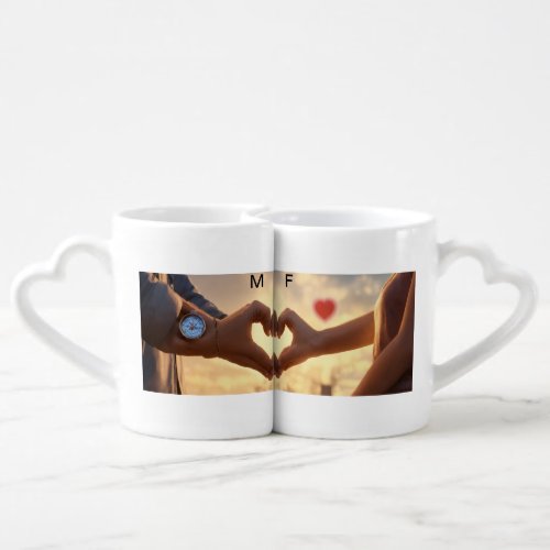Heartful Brews Coffee Mug Set