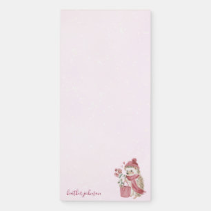 Hearthlight Notes A Little Love Romantic Winter Magnetic Notepad