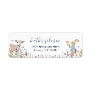 Hearthlight Notes Spring Soft Meadow Garden Label