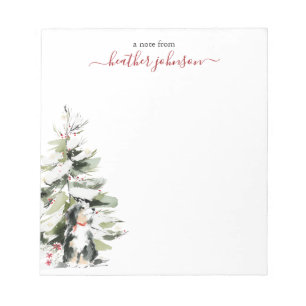 Hearthlight Notes Winter Cozy Dog Personalized