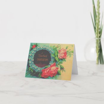 Heartiest Congratulations Greeting Card by BUFF_Designs at Zazzle