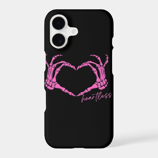 Heartless Skeleton Hands Classic Design Iphone Case (Back)