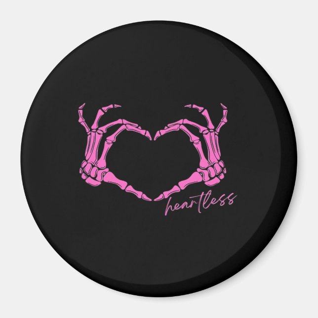 Heartless Skeleton Hands Classic Design Magnet (Front)