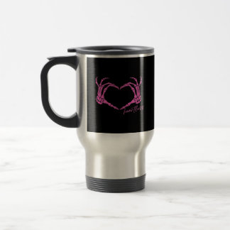 Heartless Skeleton Hands Classic Design Travel Mug