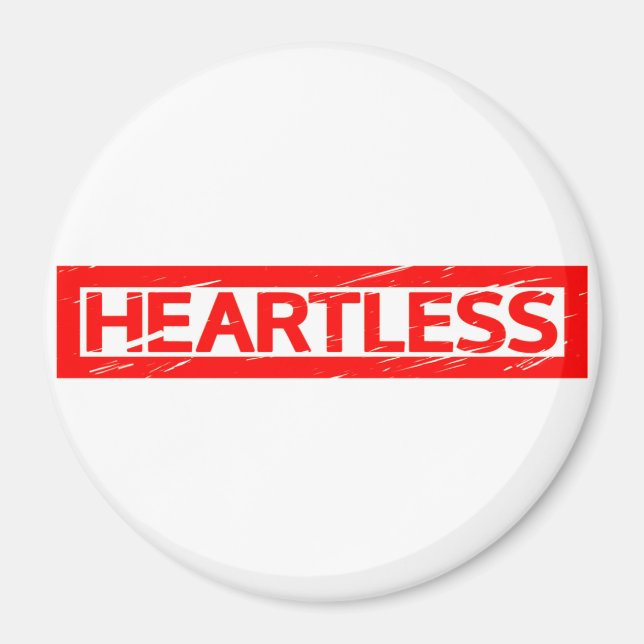 Heartless Stamp Magnet (Front)