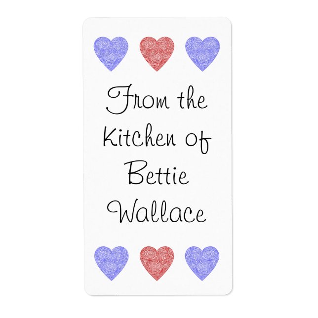 Heartline Label (Front)