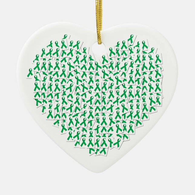 heartribbon.jpg ceramic ornament (Front)