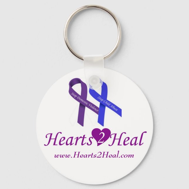 Hearts2Heal Keychain (Front)