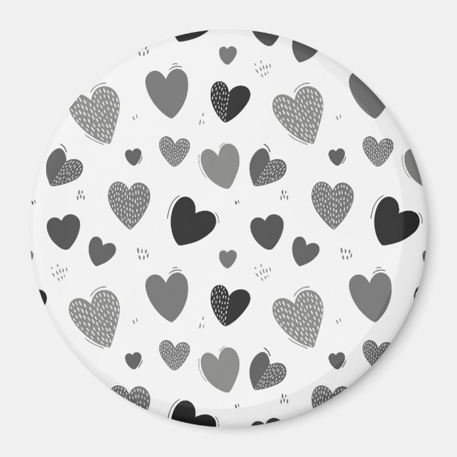 Hearts 1 magnet (Front)