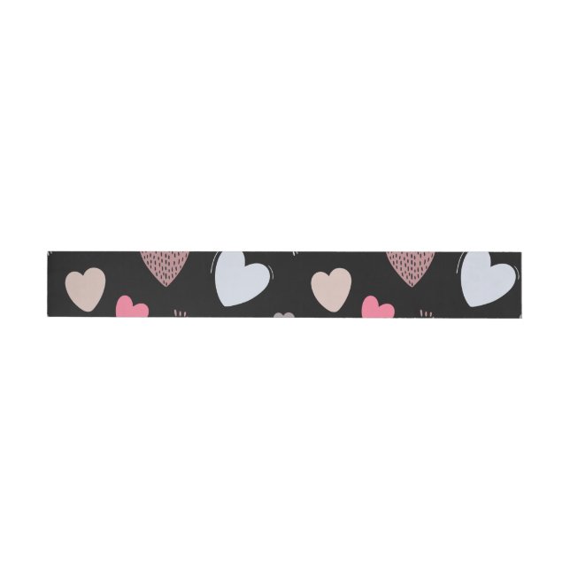 Hearts 2 wrap around label (Individual)