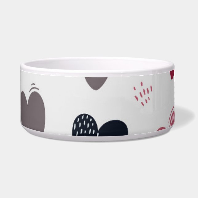 Hearts 3 bowl (Front)