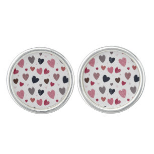 Hearts 3 cufflinks