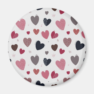 Hearts 3 magnet