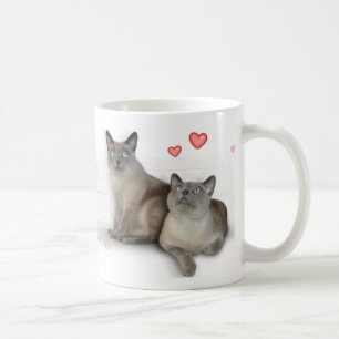 Hearts 4 Cats Coffee Mug