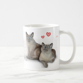 Hearts 4 Cats Coffee Mug