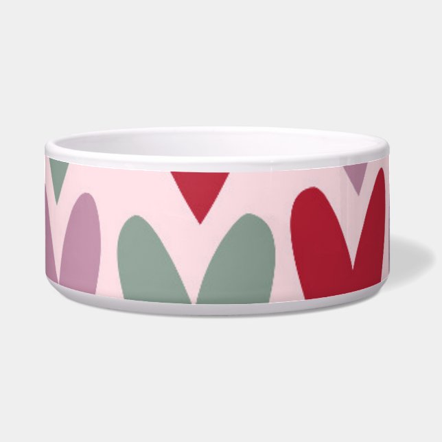 Hearts 5 bowl (Front)