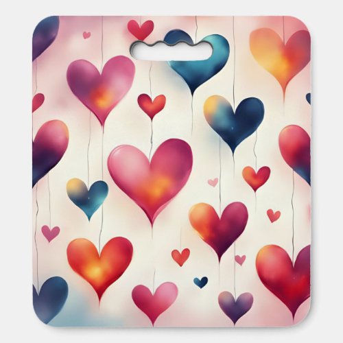 Hearts A Plenty Seat Cushion