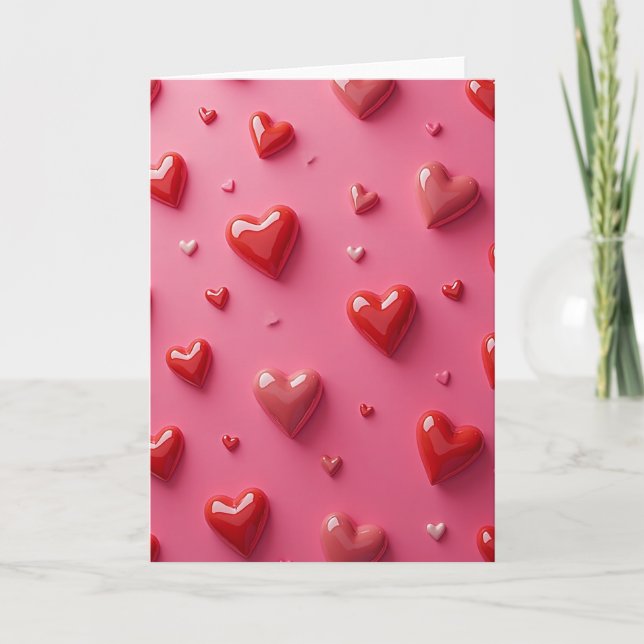 Hearts Abound Love Filled Card (Front)