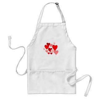 Hearts Adult Apron
