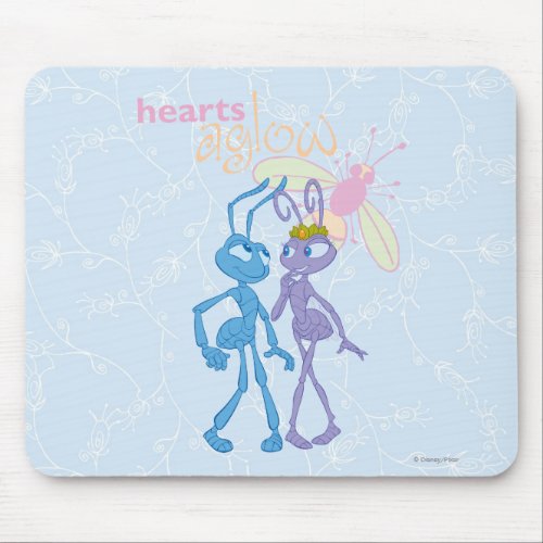 Hearts Aglow Mouse Pad