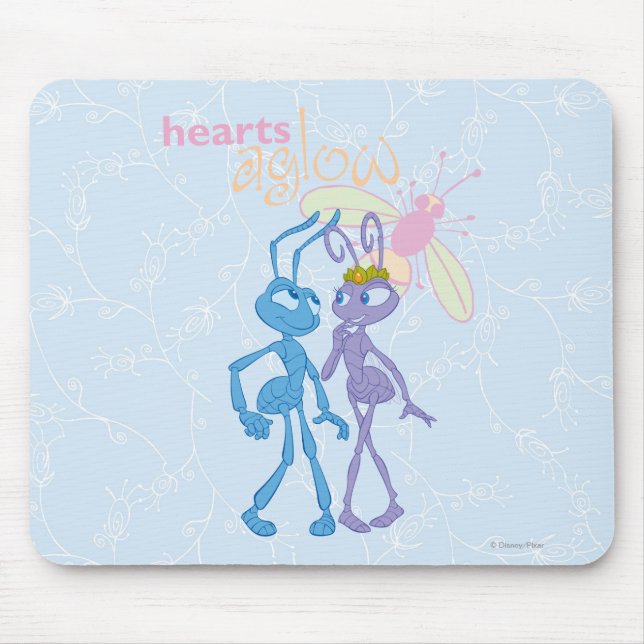 Hearts Aglow Mouse Pad (Front)