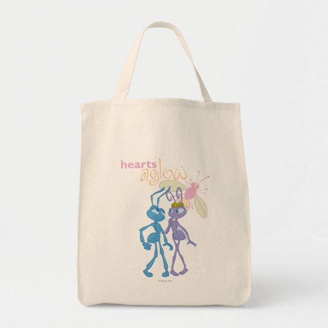 Hearts Aglow Tote Bag (Front)