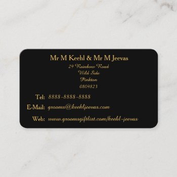 Hearts Aglow With Pride Business Card Gay Grooms by AGayMarriage at Zazzle
