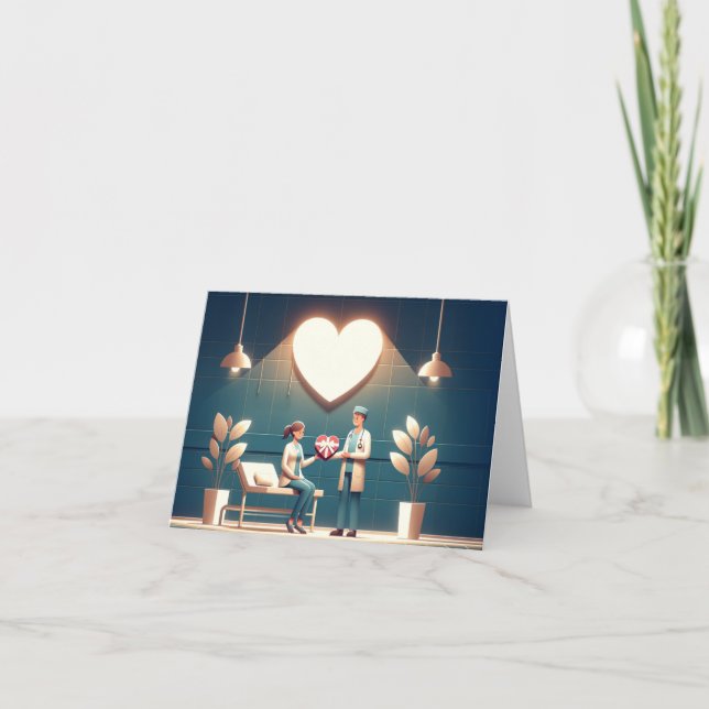 Hearts Alight Card (Front)