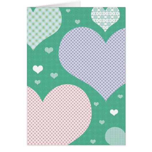 Hearts All Occasion Card (Front)