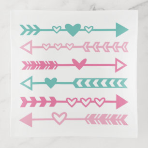 Hearts and Arrows Trinket Tray