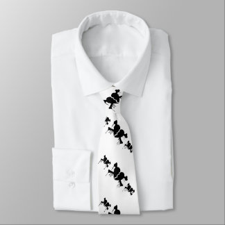 Hearts And Bones Valentine's Day Tie