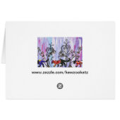 Hearts and Cats Card (Back Horizontal)