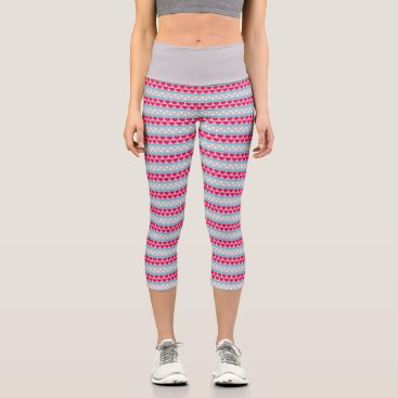 Hearts And Circles Capri Leggings Hearts And Circles Capri Leggings