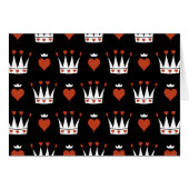 Hearts and Crowns Motif (Front Horizontal)