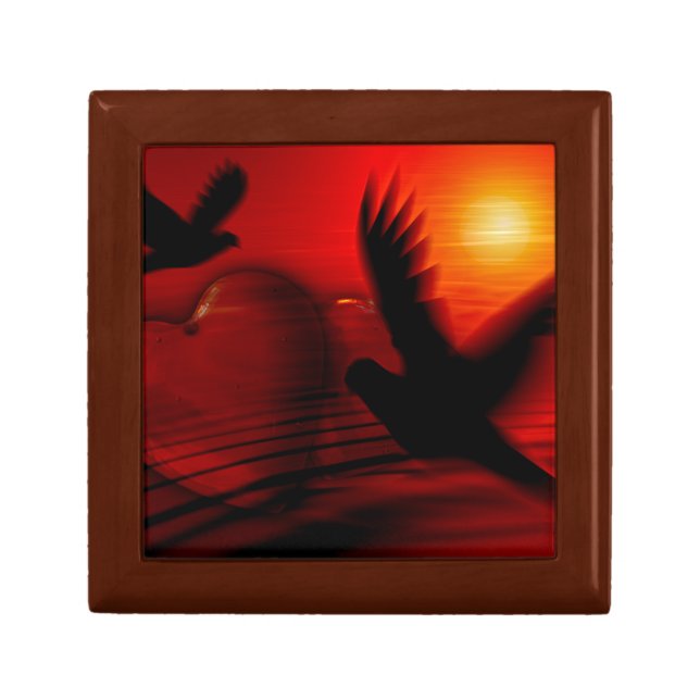 Hearts and Doves Gift Box (Front)