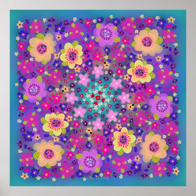 Hearts and Flowers Beautiful 