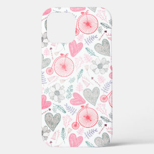 Hearts And Flowers iPhone 12 Pro Case