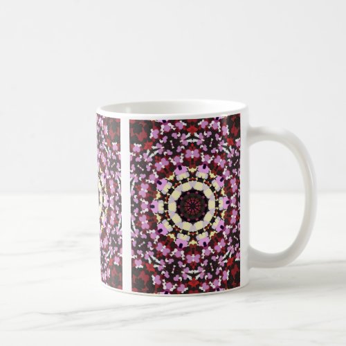 HEARTS AND FLOWERS COFFEE MUG