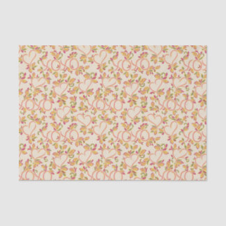 Hearts and Flowers Valentine's Decoupage Tissue Paper