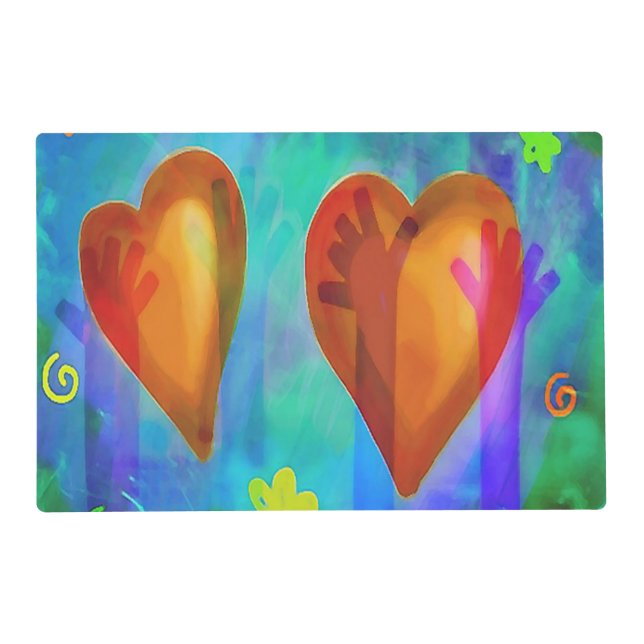 Hearts and Hands Celebrate Placemat (Front)