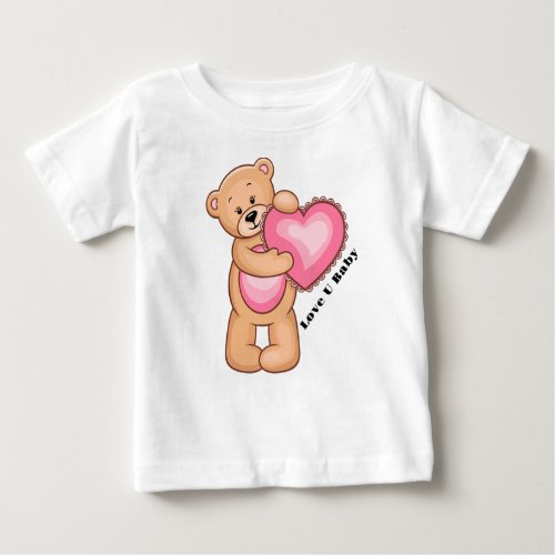 Hearts and Hugs for Baby Baby T shirt