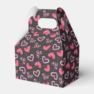 Hearts and Love Favor Boxes