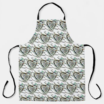 Hearts And Love For Kitchen Workshop Crafts Apron by CricketDiane at Zazzle