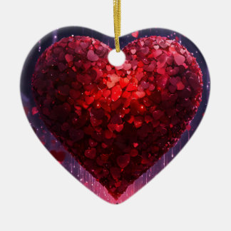 Hearts and love Ornament