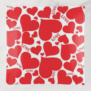 Hearts and Love Trinket Tray