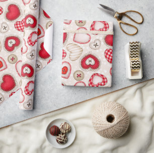 Hearts and Love Wrapping Paper