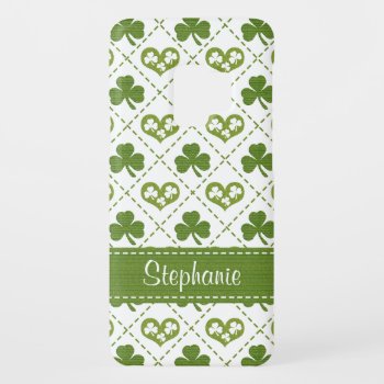 Hearts And Shamrock Samsung Galaxy S Case by cutecases at Zazzle