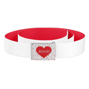 Hearts And Stars Red Belt